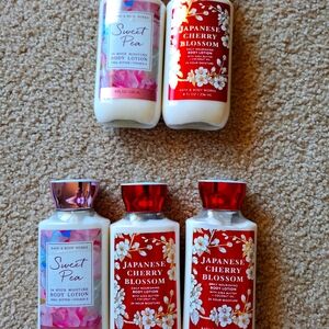 Bath and Body lotion. Selling all 5 together